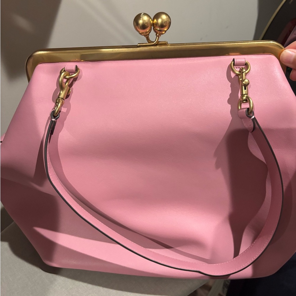 Coach Kiss Lock Bag